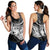 Personalised Fiji Day Women Racerback Tank Flying Fijians Masi Kesa Style - Black - Wonder Print Shop