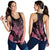 Polynesian Breast Cancer Awareness Women Racerback Tank Floral Butterfly - Wonder Print Shop