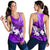Personalised Fiji Day Women Racerback Tank Flying Fijians Masi Kesa Style - Violet - Wonder Print Shop