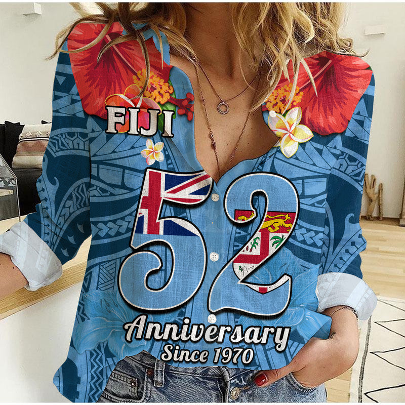 custom-personalised-fiji-1970-women-casual-shirt-happy-52-years-independence-anniversary