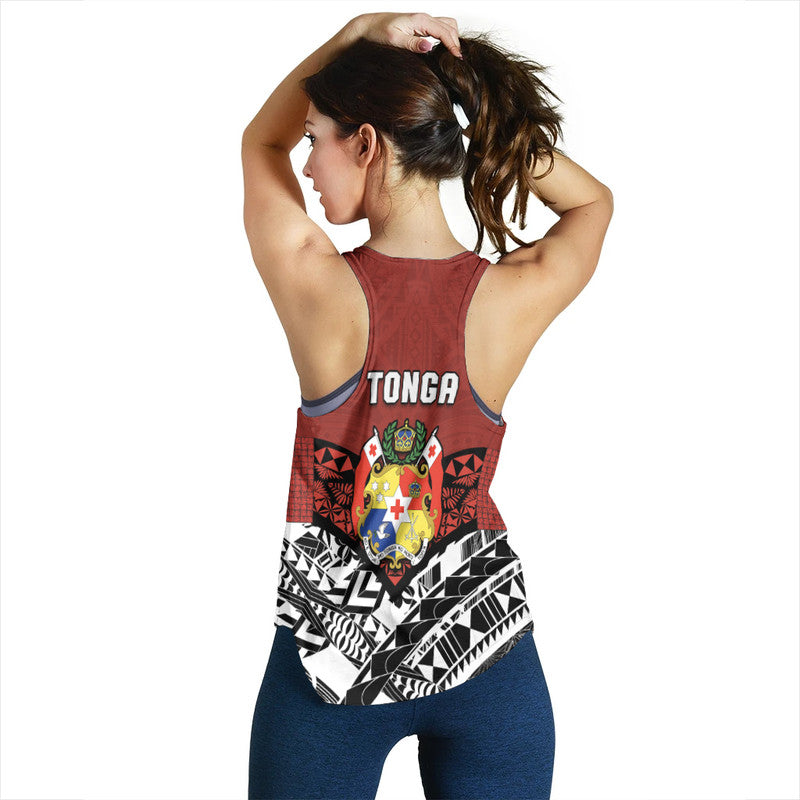 Tonga Women Racerback Tank Independence Anniversary Special Version 2022 - Wonder Print Shop