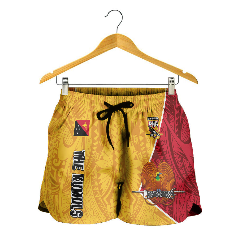 the-kumuls-png-womens-shorts-papua-new-guinea-polynesian-dynamic-style