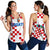 Croatia Football Women Racerback Tank Vatreni Hrvatska Champions 2022 World Cup LT13