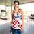 Croatia Football Women Racerback Tank Vatreni Hrvatska Champions 2022 World Cup LT13 - Wonder Print Shop