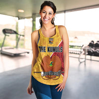 The Kumuls PNG Women Racerback Tank Papua New Guinea Polynesian Dynamic Style - Wonder Print Shop