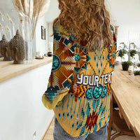 (Custom Personalised) Native American Women Casual Shirt Dream Catchers Indigenous LT13 - Wonder Print Shop