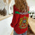 Morocco Football Women Casual Shirt Champions World Cup Soccer Proud LT13 - Wonder Print Shop