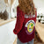 Qatar Football Women Casual Shirt WC 2022 Style Sporty LT13 - Wonder Print Shop
