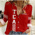 (Custom Personalised) Kolisi Tonga Women Casual Shirt - TCA LT13 - Wonder Print Shop