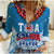 (Custom Text and Number) Toa Samoa Rugby Women Casual Shirt Manu Siva Tau Style Ulafala LT13 - Wonder Print Shop
