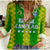 (Custom Text and Number) Brazil Football Champions Women Casual Shirt Proud Selecao LT13 - Wonder Print Shop
