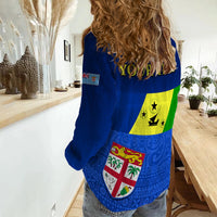 (Custom Personalised) Malampa Fiji Day Women Casual Shirt Vanuatu Proud LT13 - Wonder Print Shop