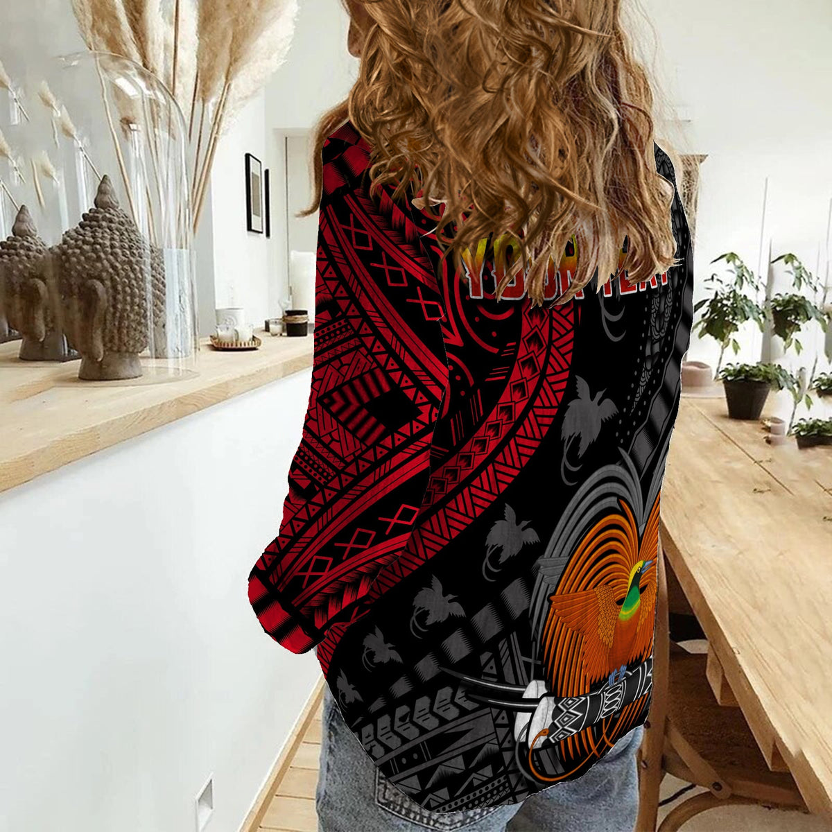 Custom Personalised Papua New Guinea Women Casual Shirt Raggiana Birds Of Paradise Happy 47th Independence Day LT13 - Wonder Print Shop