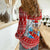 Custom Personalised Hawaii Christmas Women Casual Shirt Surfing Santa Mele Kalikimaka Polynesian - Wonder Print Shop