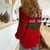 Morocco Football Women Casual Shirt World Cup 2022 Red Moroccan Pattern - Wonder Print Shop