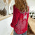 (Custom Text And Number) Poland Football Women Casual Shirt Polska World Cup 2022 Red - Wonder Print Shop