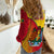 (Custom Personalised) Grenada Women Casual Shirt Coat Of Arms Happy 49th Independence Day - Wonder Print Shop