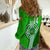 (Custom Text And Number) Ireland Cricket Women Casual Shirt Irish Flag Celtic Cross Sporty Style - Wonder Print Shop