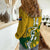 (Custom Text And Number) South Africa Cricket Women Casual Shirt Go Proteas Unique Style - Wonder Print Shop