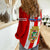 (Custom Personalised) Puerto Rico Women Casual Shirt Coat Of Arms Mix Flag - Wonder Print Shop