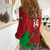 (Custom Text And Number) Wales Football Women Casual Shirt World Cup 2022 Come On Cymru Yma O Hyd - Wonder Print Shop