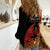 (Custom Personalised) Mauis Fish Hook Women Casual Shirt Polynesian Orange Gradient Version - Wonder Print Shop
