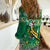 South Africa Rugby Christmas Women Casual Shirt Springboks Proud Geseende Kersfees - Wonder Print Shop