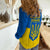 Ukraine Women Casual Shirt Stand With Ukrainian Simple Style - Wonder Print Shop