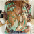 Hawaii Women Casual Shirt Polynesian Shark And Sea Turtle Dreamy Turquoise Artsy - Wonder Print Shop