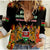 Kenya Women Casual Shirt Happy Jamhuri Day Kenyan Pattern - Wonder Print Shop