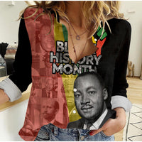 Civil Rights Leaders Women Casual Shirt African American Black History Month - Wonder Print Shop