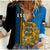 (Custom Personalised) Estonia Women Casual Shirt Happy Estonian Independence Day With Coat Of Arms - Wonder Print Shop