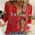 Wales Football Women Casual Shirt Cymru Champions World Cup 2022 - Wonder Print Shop