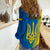 (Custom Personalised) Ukraine Unity Day Women Casual Shirt Folk Ukrainian Coat Of Arms - Wonder Print Shop