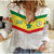 (Custom Personalised) Senegal Football 2022 Women Casual Shirt Champion Teranga Lions Mix African Pattern LT13 - Wonder Print Shop