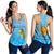Argentina Football Women Racerback Tank Vamos Sky Champions World Cup Fire LT13 - Wonder Print Shop