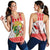 Hawaii Christmas Women Racerback Tank Kanaka Polynesian Santa Claus Mele Kalikimaka - Wonder Print Shop