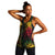 Ethiopia Lion Reggae Women Racerback Tank Ethiopian Cross LT13 - Wonder Print Shop