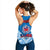 Toa Samoa Rugby Women Racerback Tank Manu Siva Tau Style Ulafala LT13 - Wonder Print Shop