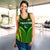 Pakistan Cricket Women Racerback Tank Green Shaheens Champion LT13 - Wonder Print Shop