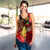 Papua New Guinea Women Racerback Tank Bird of Paradise LT13 - Wonder Print Shop