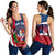 (Custom Personalised) Dominican Republic Women Racerback Tank Dominicana Style Sporty LT13 - Wonder Print Shop