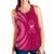 Breast Cancer Awareness Women Racerback Tank Hibiscus Polynesian No One Fights Alone LT13 - Wonder Print Shop