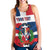 (Custom Personalised) Dominican Republic Women Racerback Tank Dominicana Proud Style Flag LT13 - Wonder Print Shop