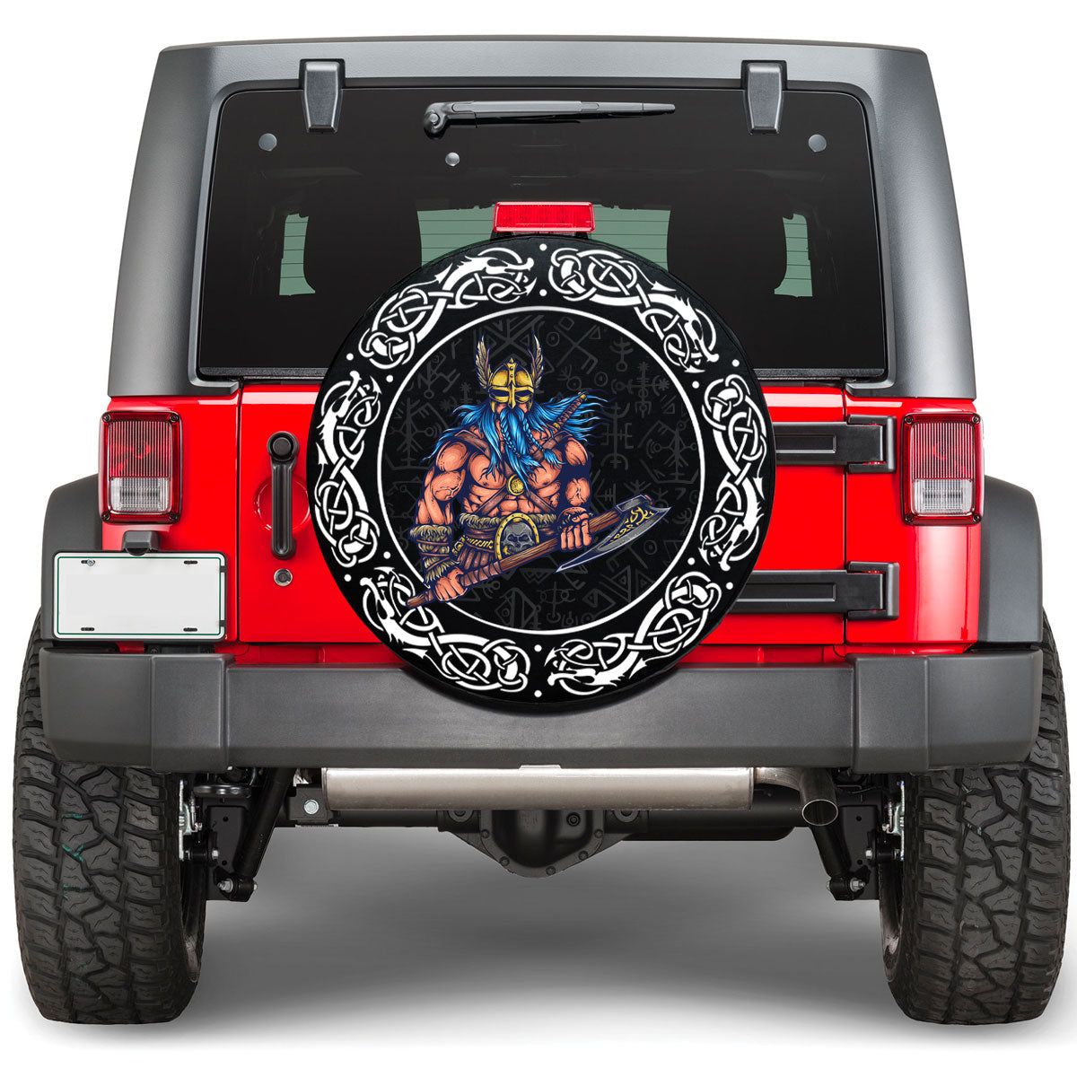 Viking Warrior 2 Viking Spare Tire Cover RLT12 - Wonder Print Shop