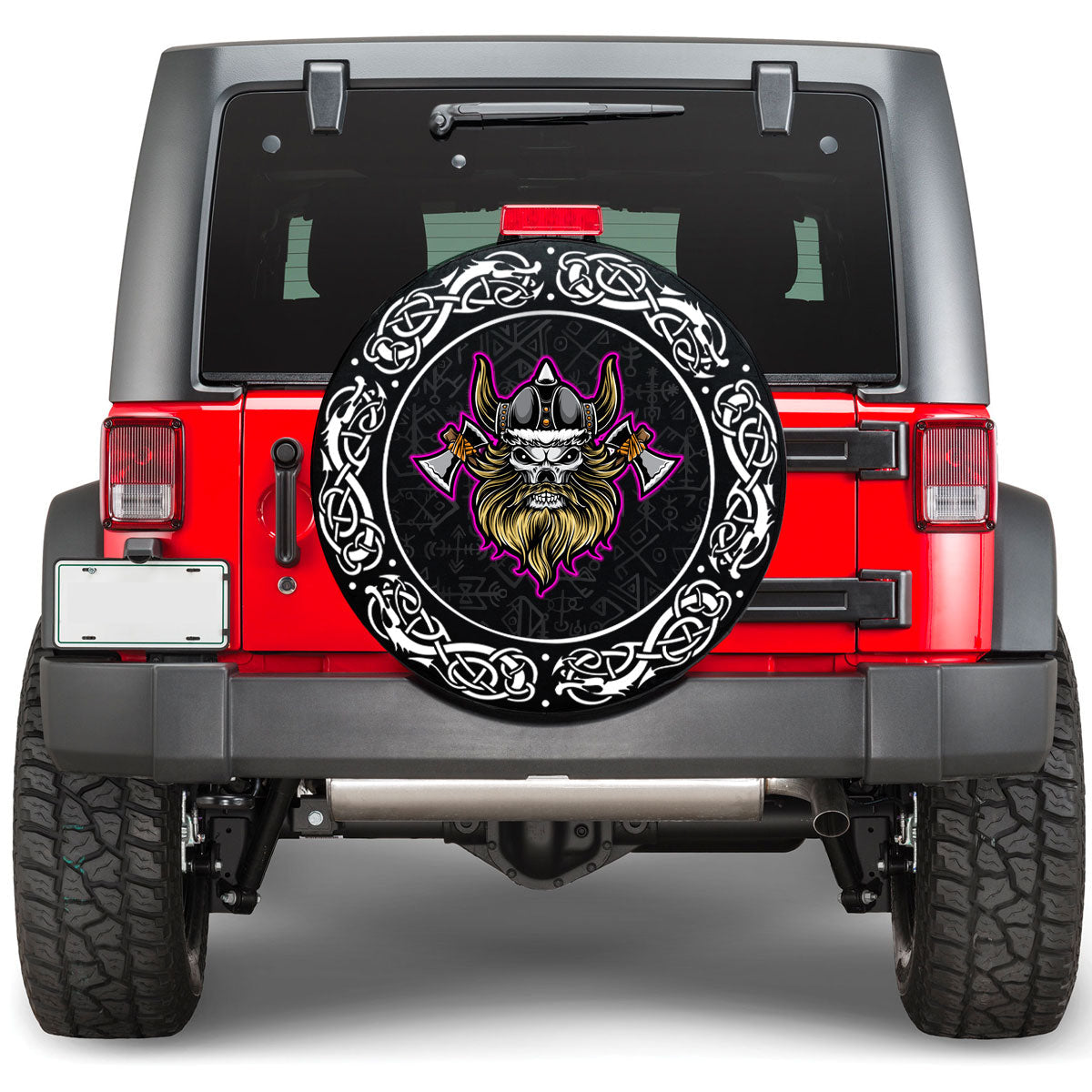 Viking Warrior Axe Viking Spare Tire Cover RLT12 - Wonder Print Shop