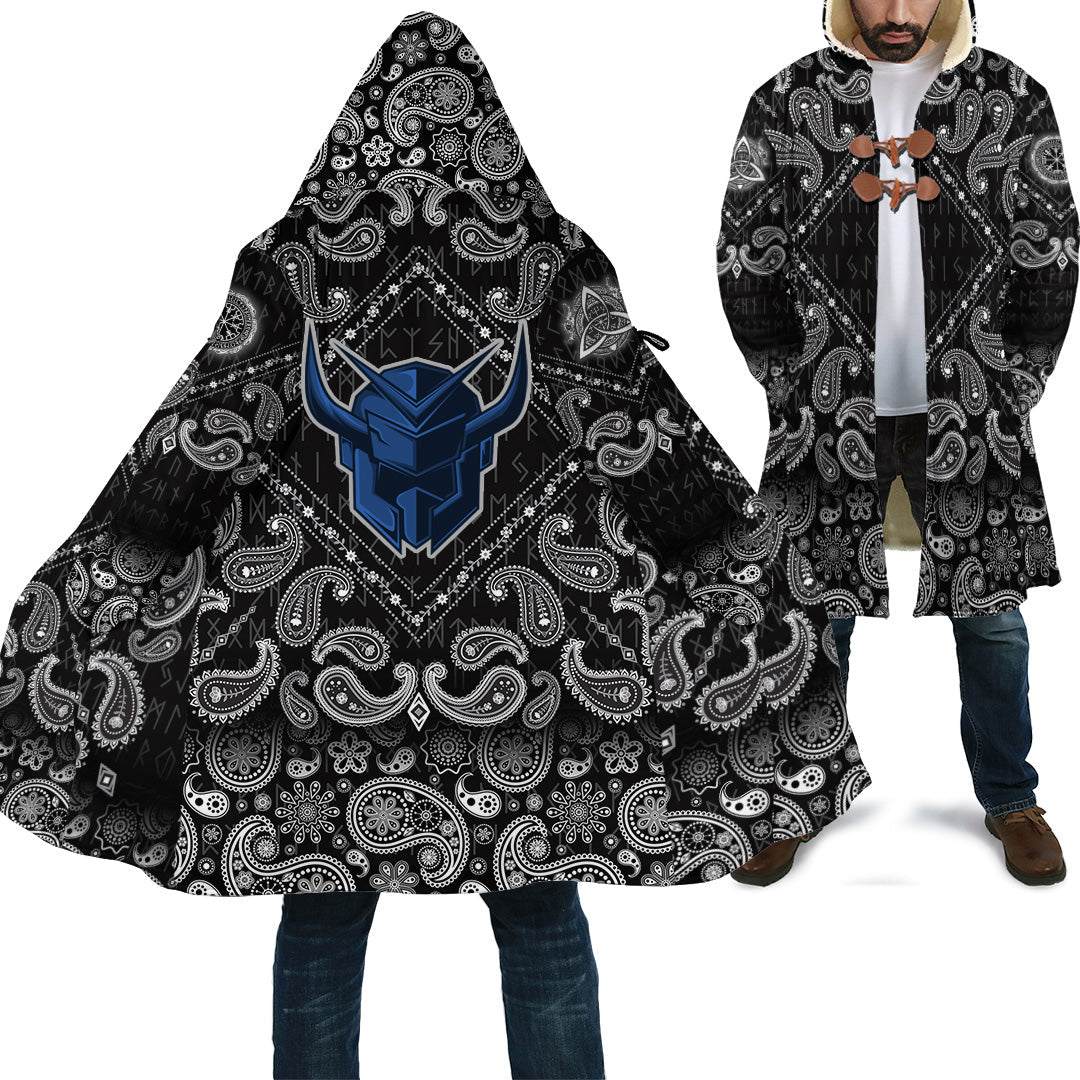 viking-cloak-warrior-knight-with-bandana-paisley-style