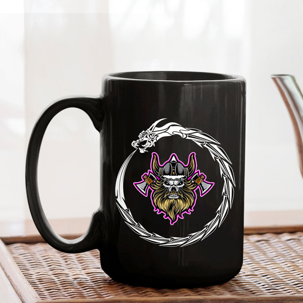 viking-mug-tribal-raven-ethnic-style-tattoo-mug