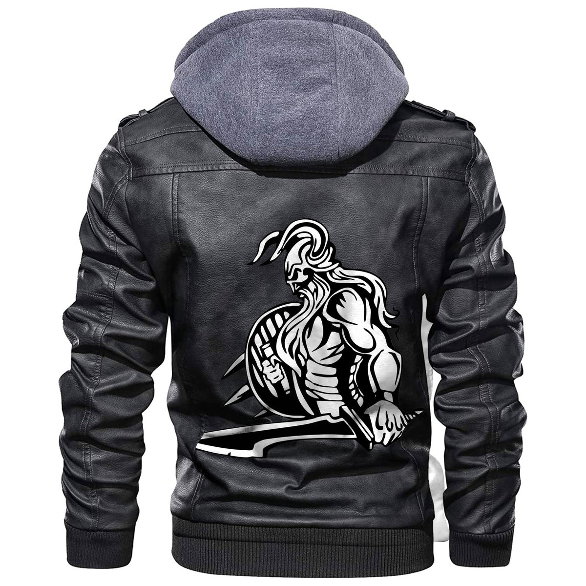 Viking Warrior Battle Car Truck Window Sticker Icon Leather Jacket RLT12 - Wonder Print Shop