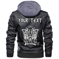 (Custom) Wonder Print Shop - Warrior Nordic Leather Jacket RLT12 - Wonder Print Shop